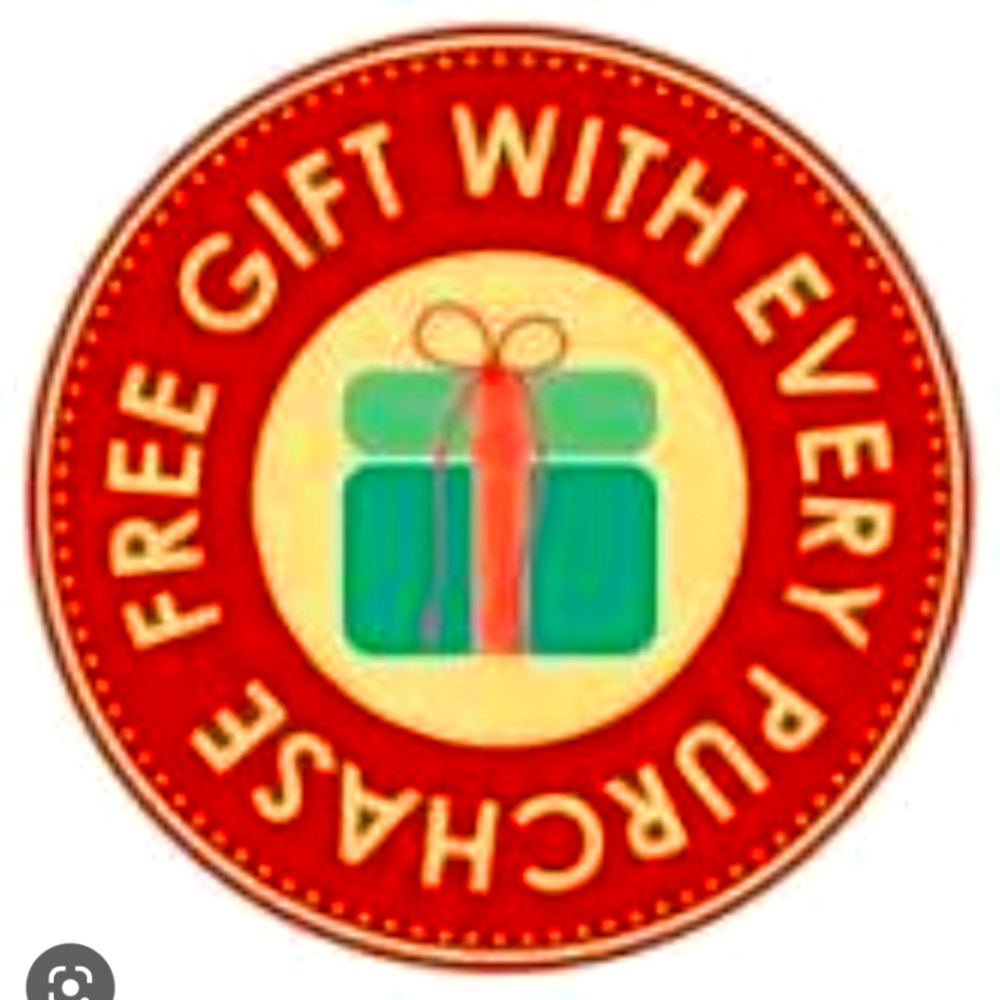 Free gift with every purchase